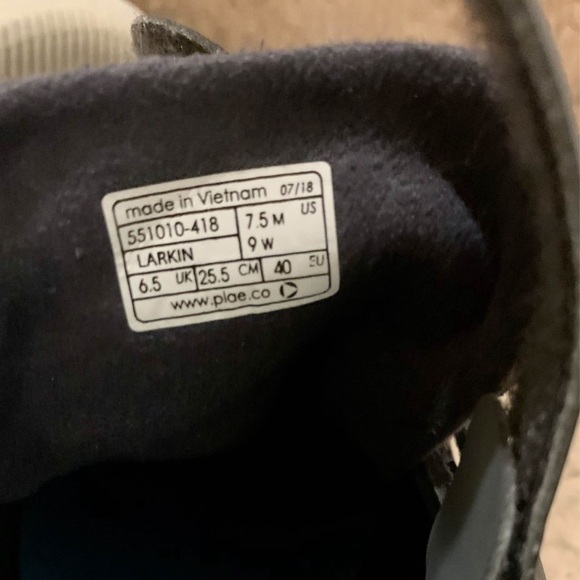 Plae Larkin shoes in navy blue - Picture 4 of 4